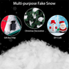 柔软的聚酯雪绒布为圣诞节装饰