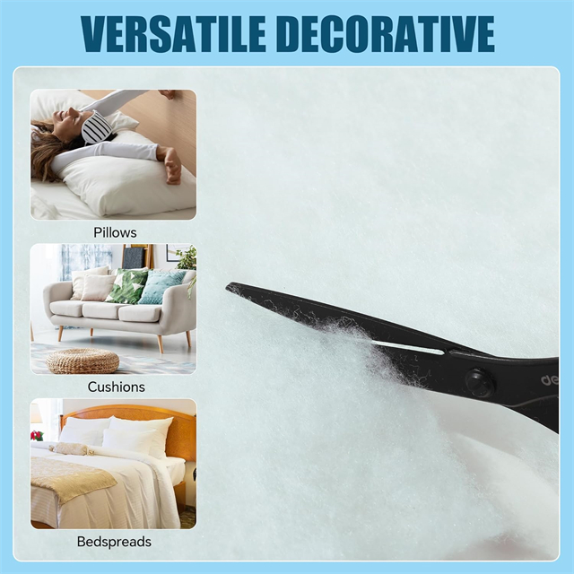 具有高弹性支撑的家具用聚酯棉软垫