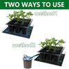 YUEXIN 110x25 英寸自动自动浇水系统 - 适用于多盆植物的智能室内灌溉泵套件